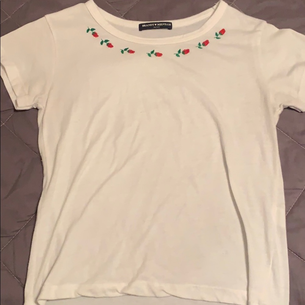 cropped brandy tee!!